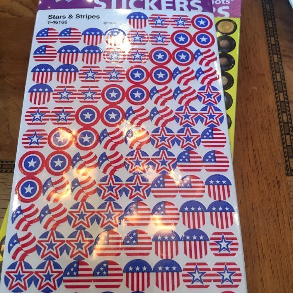 PACKS OF Stickers Plus Large Embossed Accomplished - Picture 7 of 16